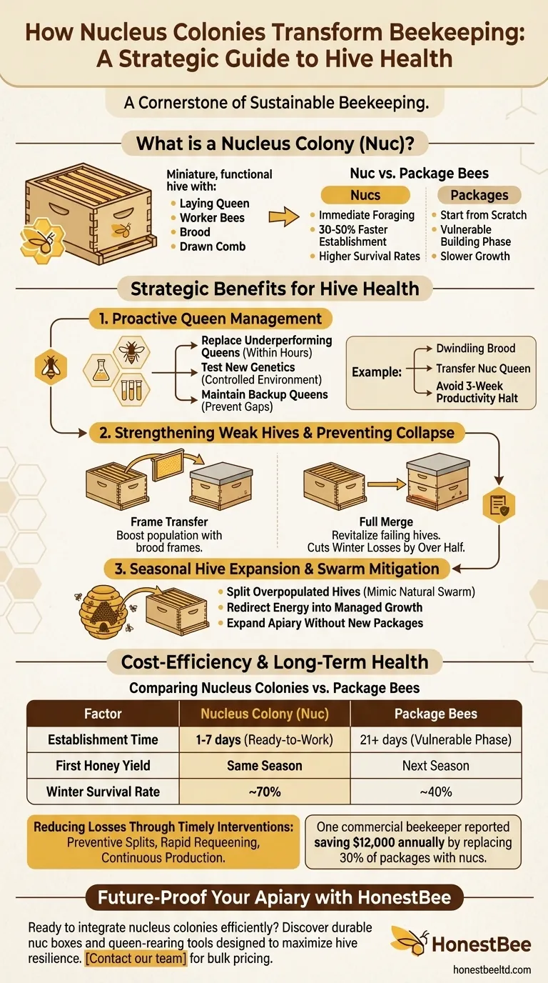 How Nucleus Colonies Transform Beekeeping: A Strategic Guide to Hive Health Visual Guide