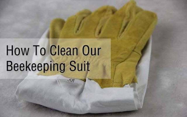 How to clean our Beekeeping Suit