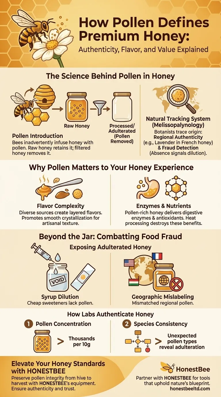 How Pollen Defines Premium Honey: Authenticity, Flavor, and Value Explained Visual Guide