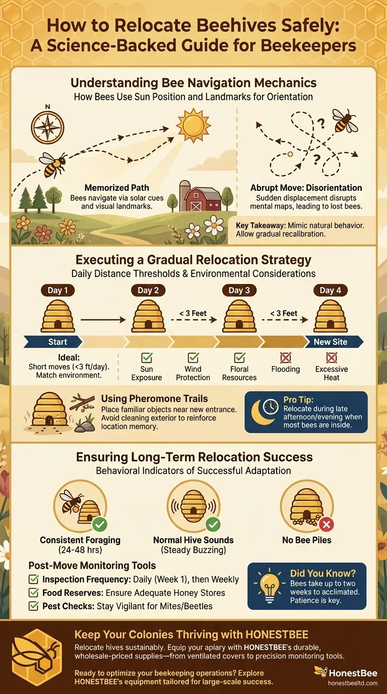 벌통을 안전하게 옮기는 방법: 양봉가를 위한 과학적 근거가 뒷받침된 가이드 시각적 가이드