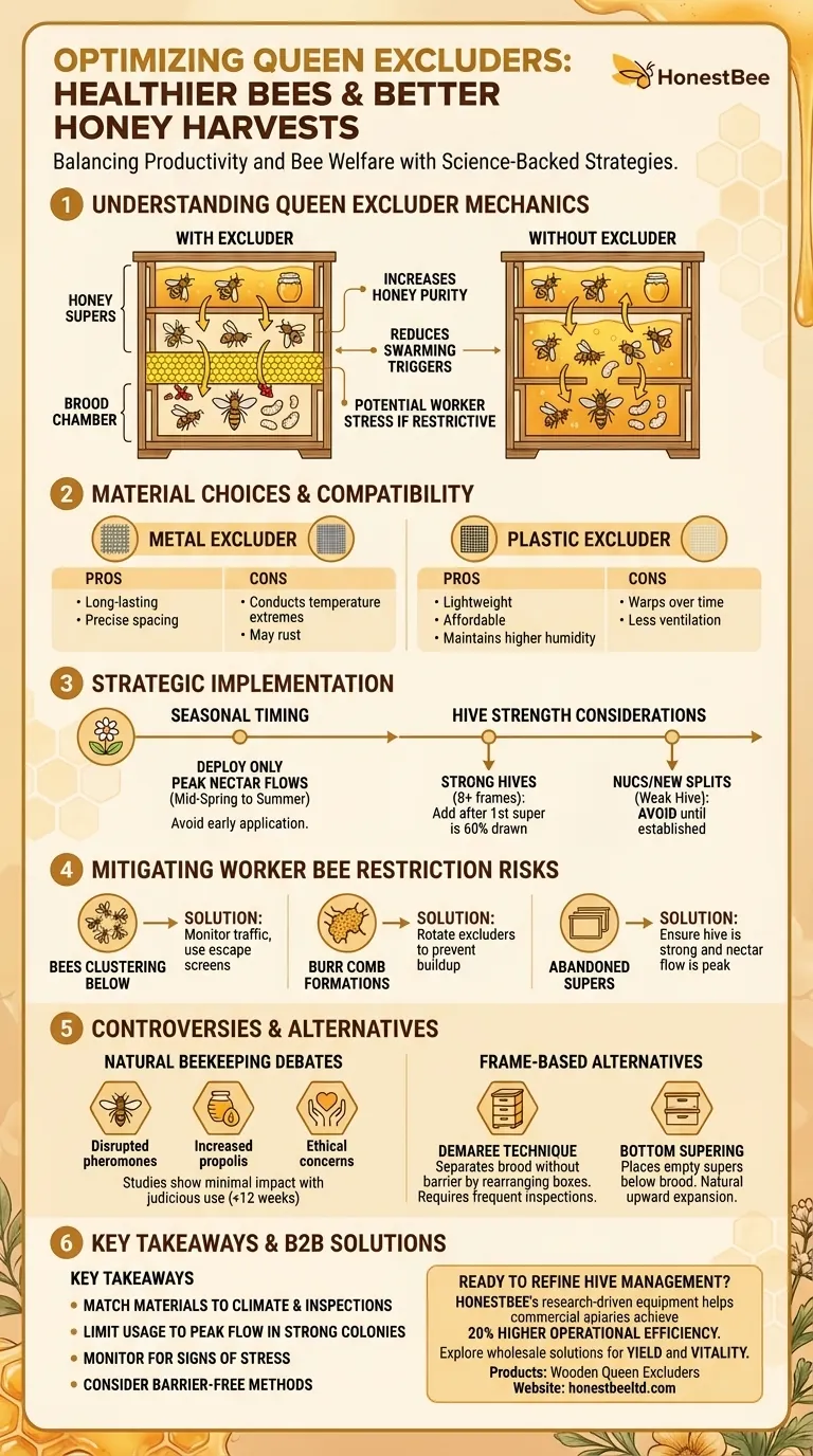How to Optimize Queen Excluders for Healthier Bees and Better Honey Harvests Visual Guide