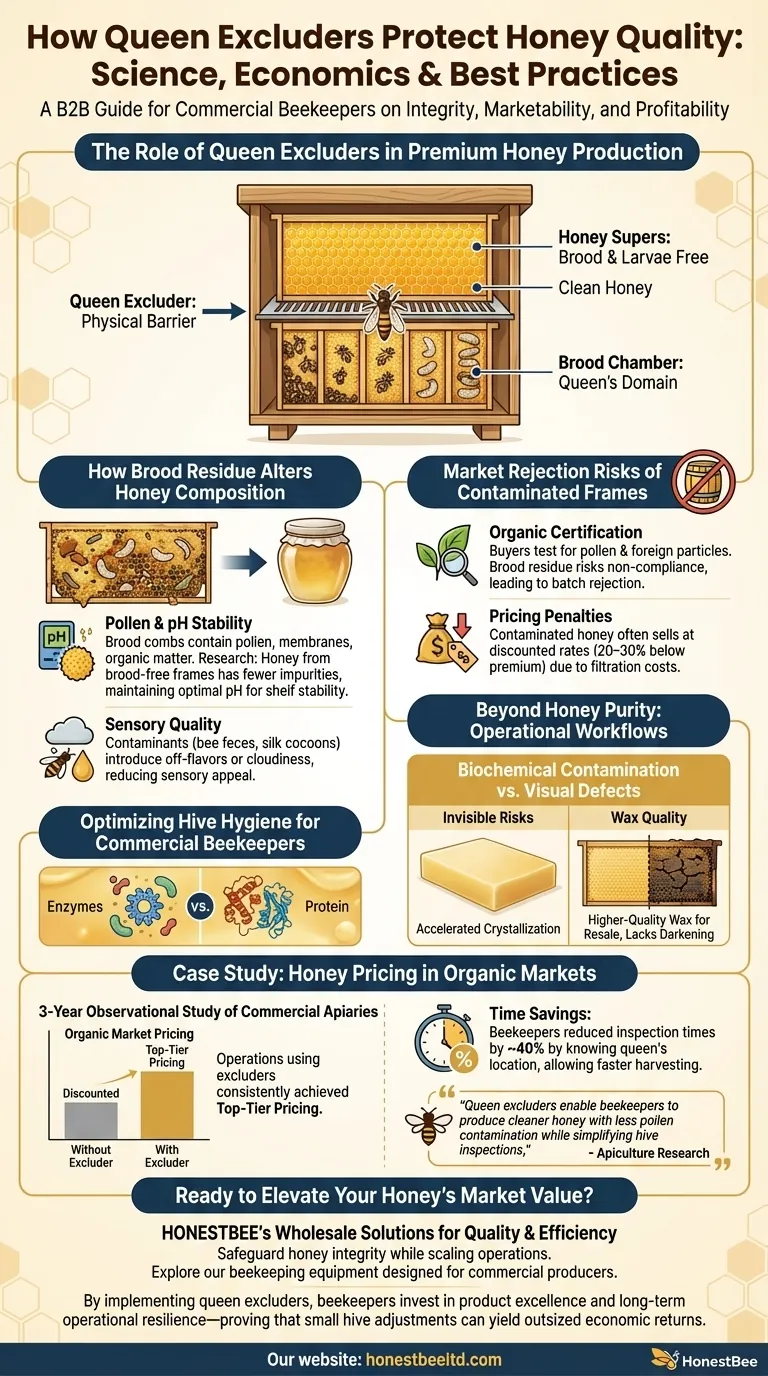 여왕벌 제거제가 꿀 품질을 보호하는 방법: 과학, 경제성 및 모범 사례 시각적 가이드