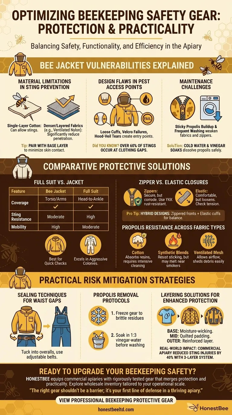 How Beekeepers Can Optimize Safety Gear: Balancing Protection and Practicality Visual Guide