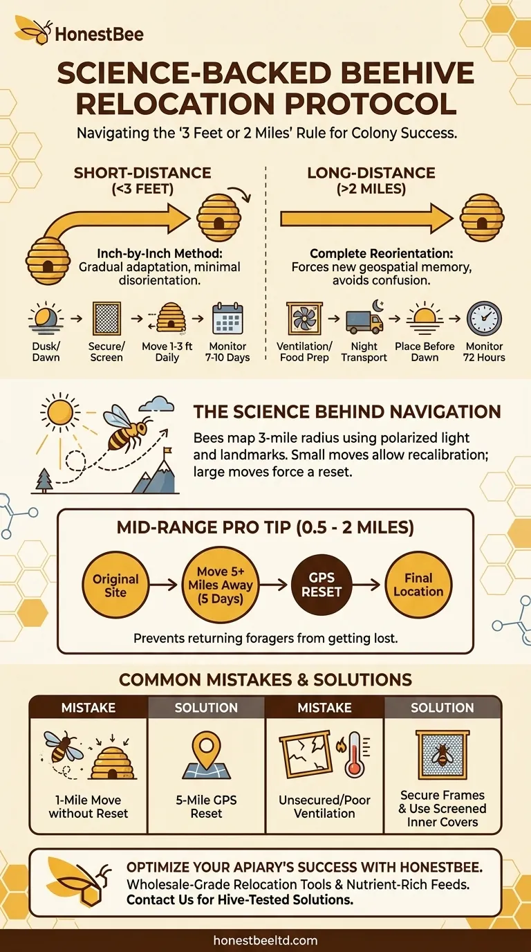 كيفية نقل خلايا النحل بأمان: بروتوكول مدعوم علميًا لمربي النحل دليل مرئي