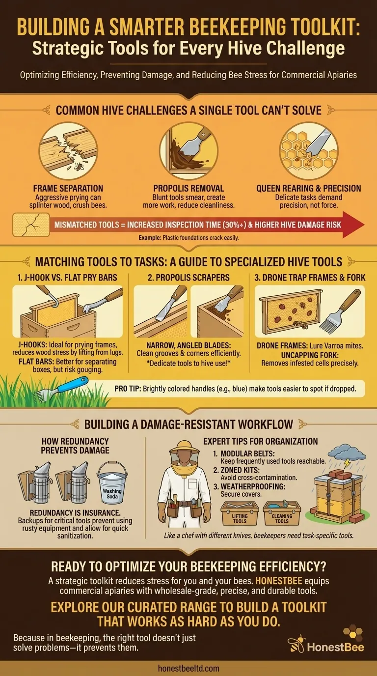 How to Build a Smarter Beekeeping Tool kit: Strategic Tools for Every Hive Challenge Visual Guide