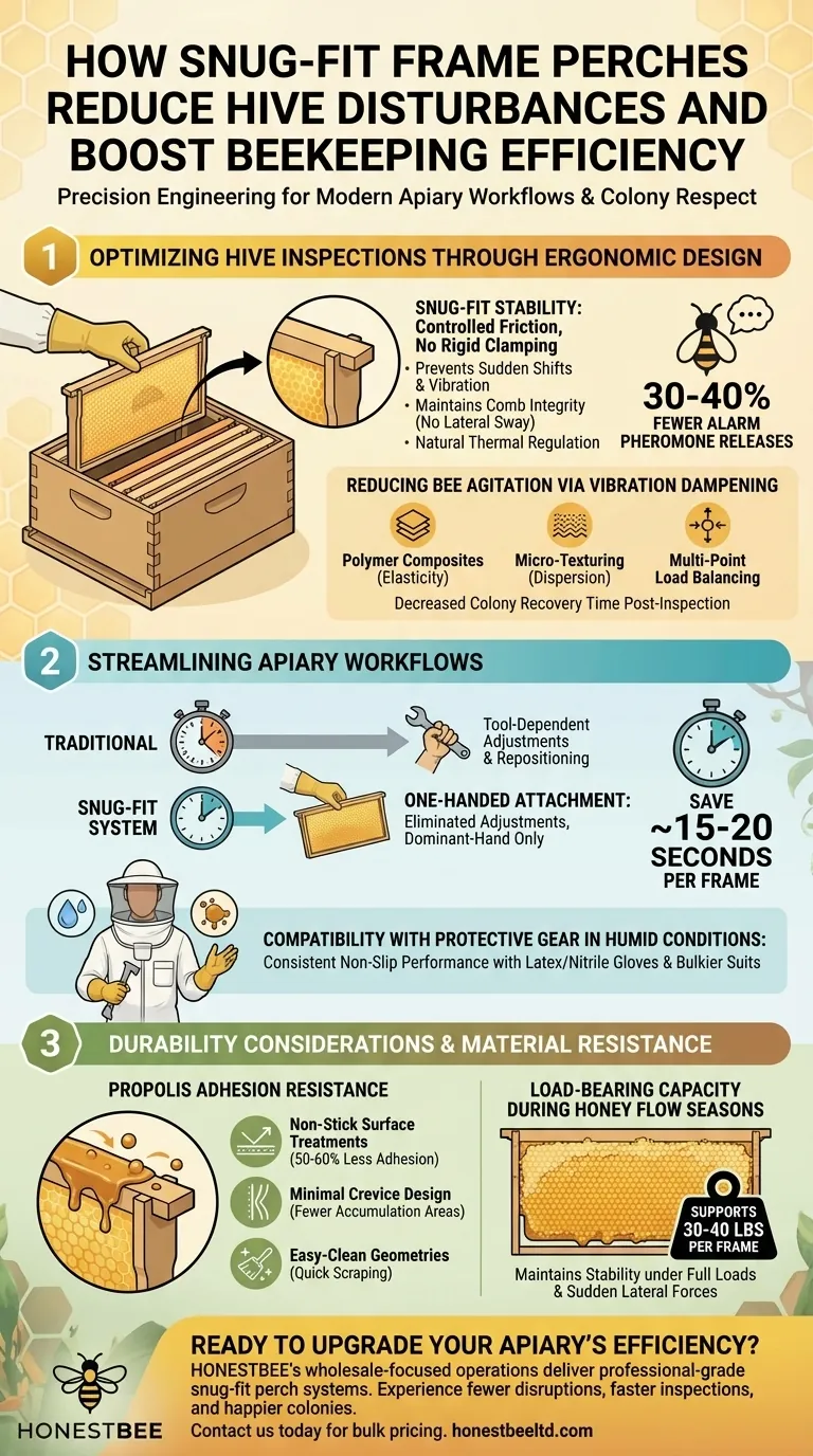 Como os Poleiros de Quadro de Ajuste Perfeito Reduzem as Perturbações da Colmeia e Aumentam a Eficiência da Apicultura Guia Visual