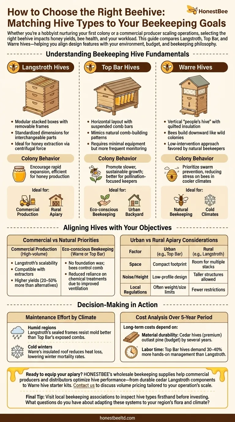 Как выбрать правильный улей: подбор типов ульев в соответствии с вашими целями пчеловодства Визуальное руководство