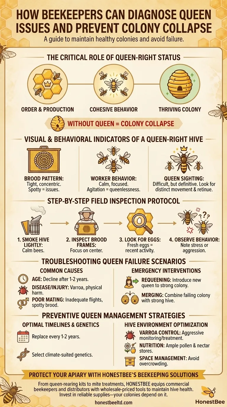 How Beekeepers Can Diagnose Queen Issues and Prevent Colony Collapse Guida Visiva