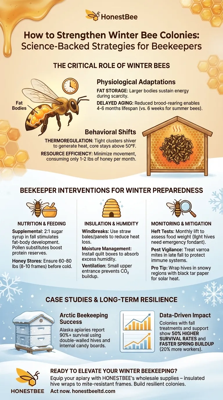 How to Strengthen Winter Bee Colonies: Science-Backed Strategies for Beekeepers Visual Guide