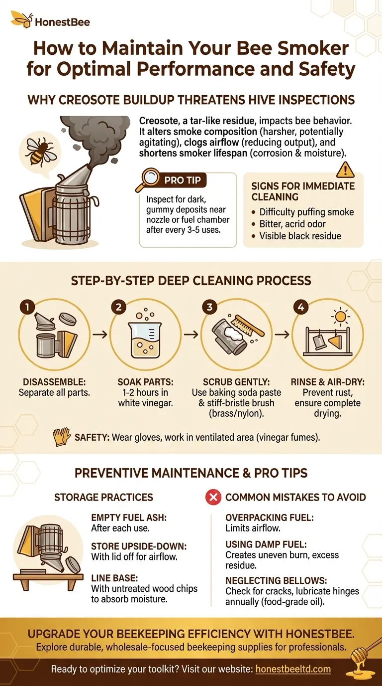 How to Maintain Your Bee Smoker for Optimal Performance and Safety Visual Guide