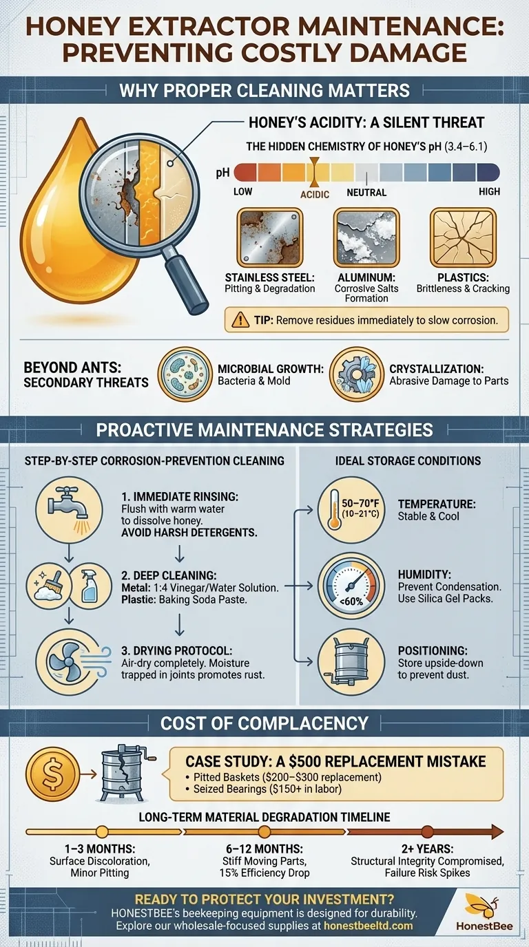 벌꿀 추출기 적절한 유지보수가 값비싼 손상을 방지하는 방법: 양봉가를 위한 안내서 시각적 가이드