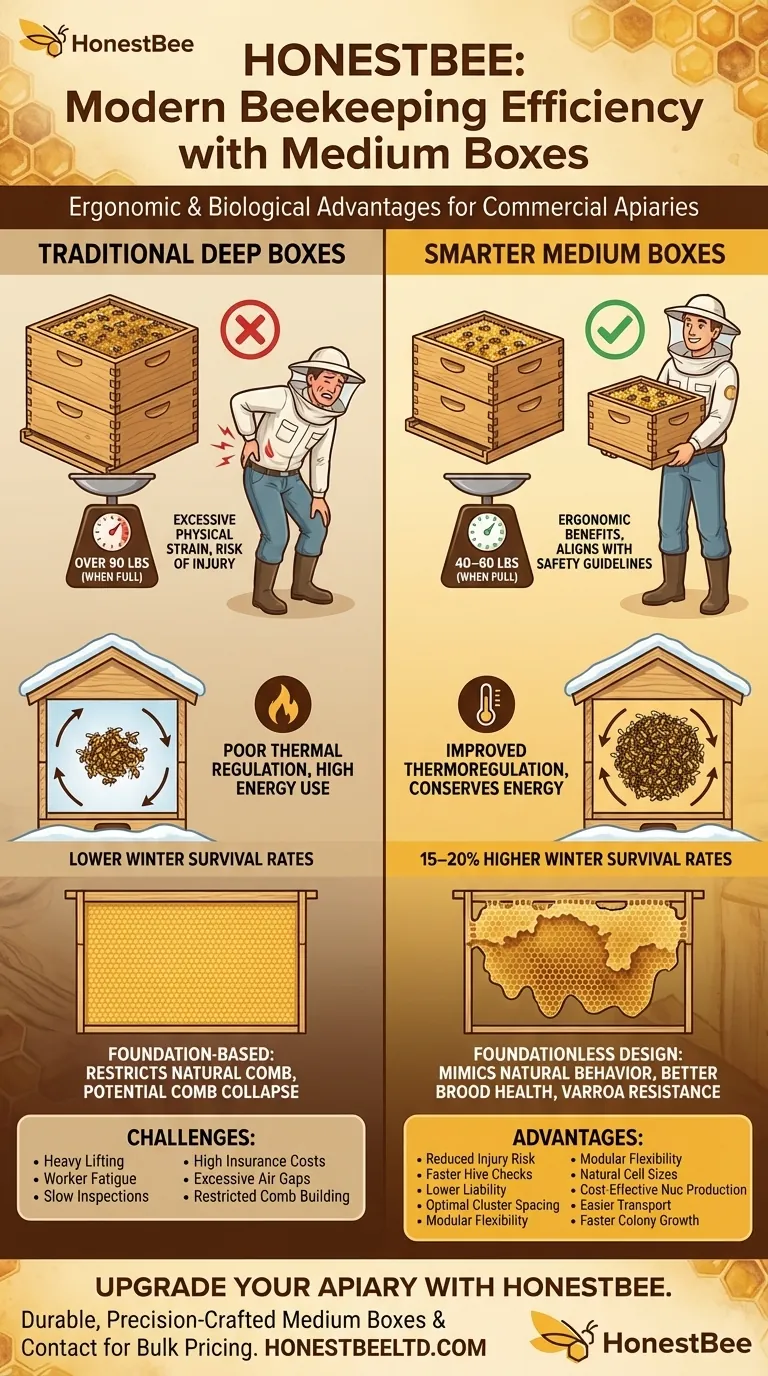 How Medium Boxes Make Beekeeping Easier While Protecting Your Hives Visual Guide