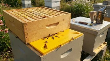 How to Remove Bees from Honey Supers Without Stress: The Escape Board Advantage
