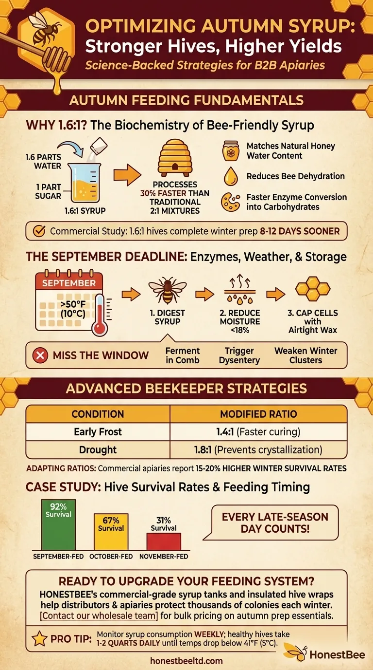 How to Optimize Autumn Syrup for Stronger Hives and Higher Honey Yields Visual Guide