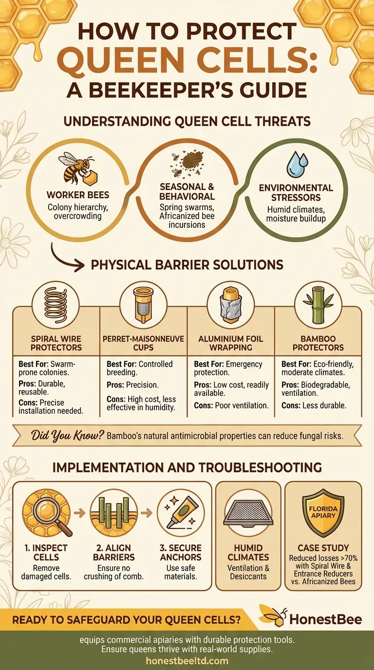 How to Protect Queen Cells: A Beekeeper’s Guide to Reliable Methods Visual Guide