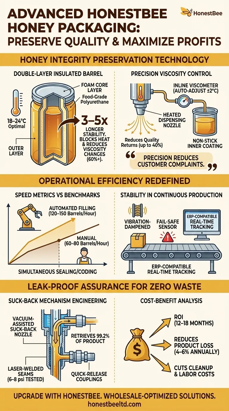 How Advanced Honey Packaging Preserves Quality & Maximizes Profits for Beekeepers Visual Guide