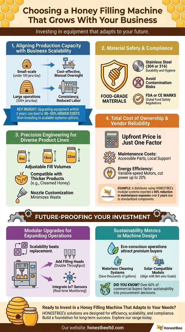 How to Choose a Honey Filling Machine That Grows With Your Business Visual Guide