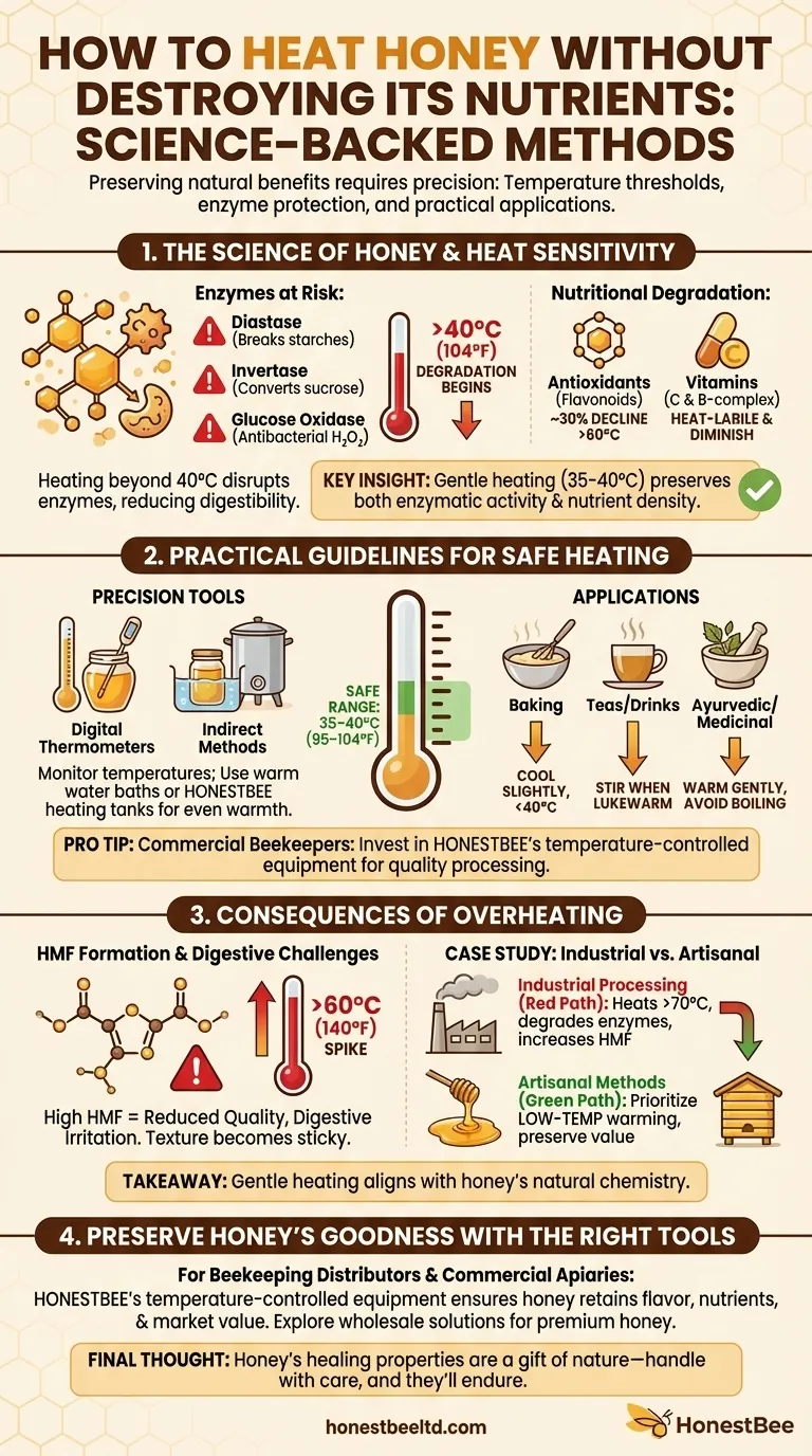How to Heat Honey Without Destroying Its Nutrients: Science-Backed Methods Visual Guide