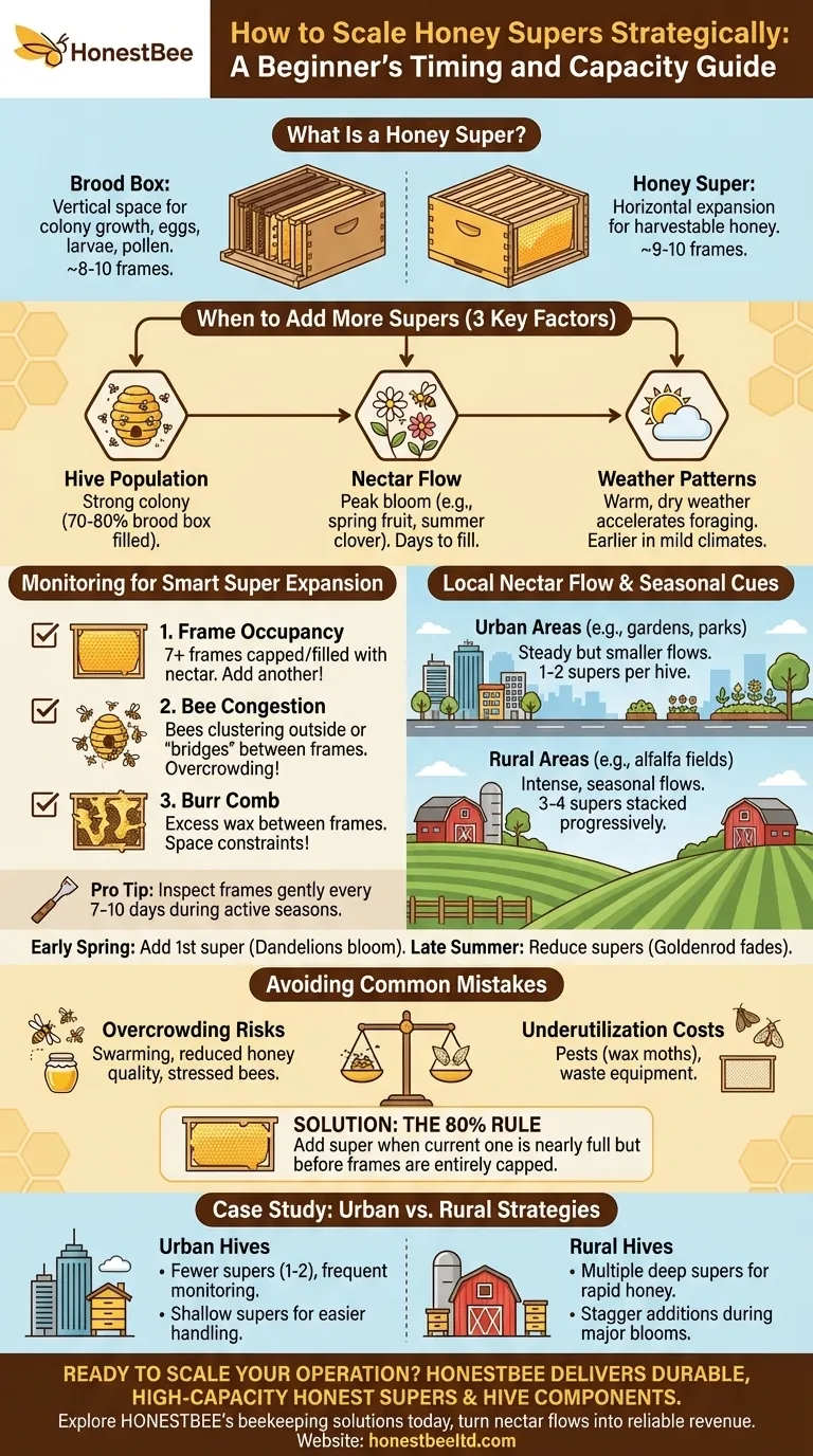 Como dimensionar estrategicamente os armazéns de mel: Um guia para principiantes sobre o tempo e a capacidade Guia Visual