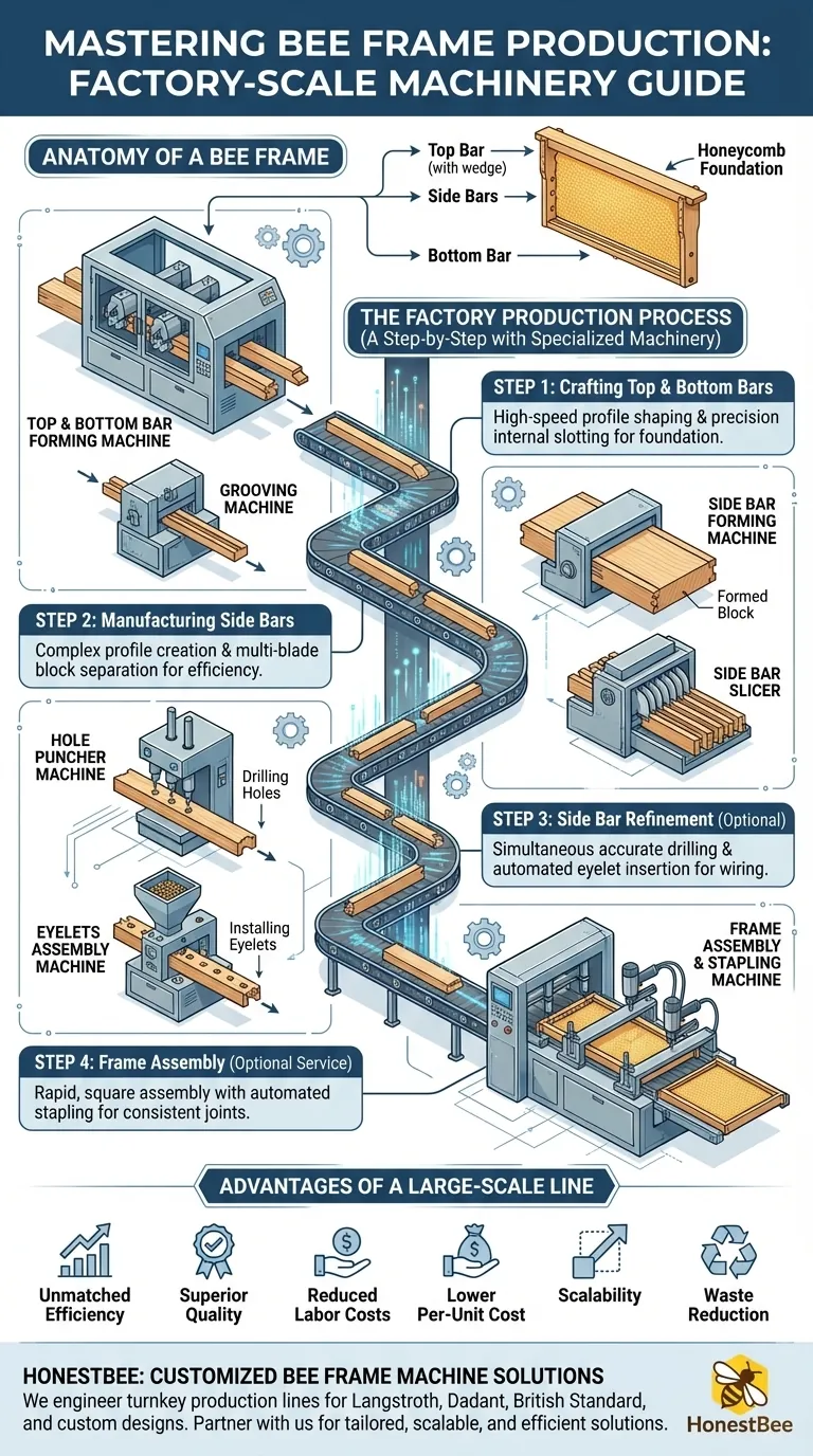 벌틀 생산 마스터하기:고급 벌 프레임 기계 솔루션을 사용한 공장 규모 가이드 시각적 가이드