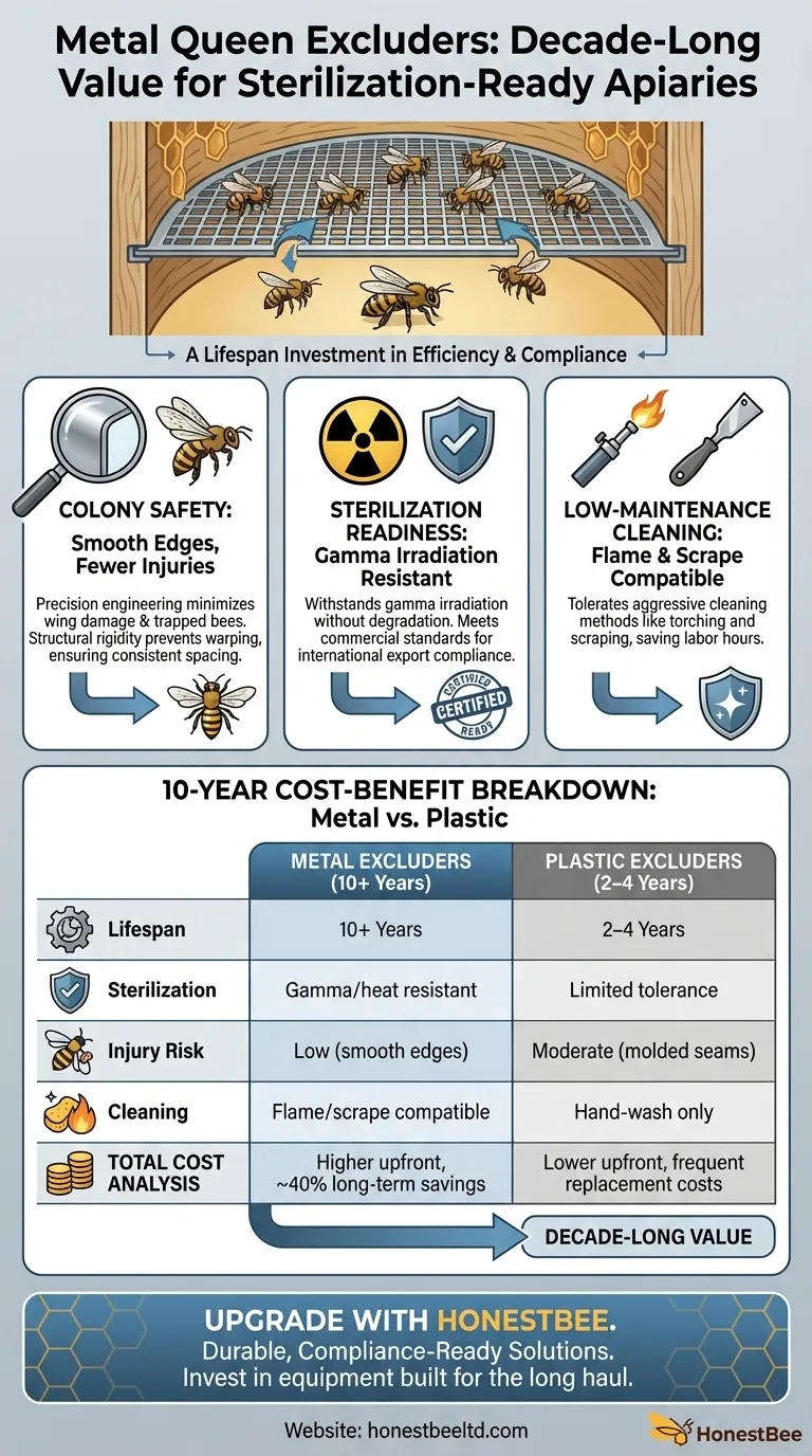 Как металлические изоляторы маток обеспечивают десятилетнюю ценность для пасек, готовых к стерилизации Визуальное руководство