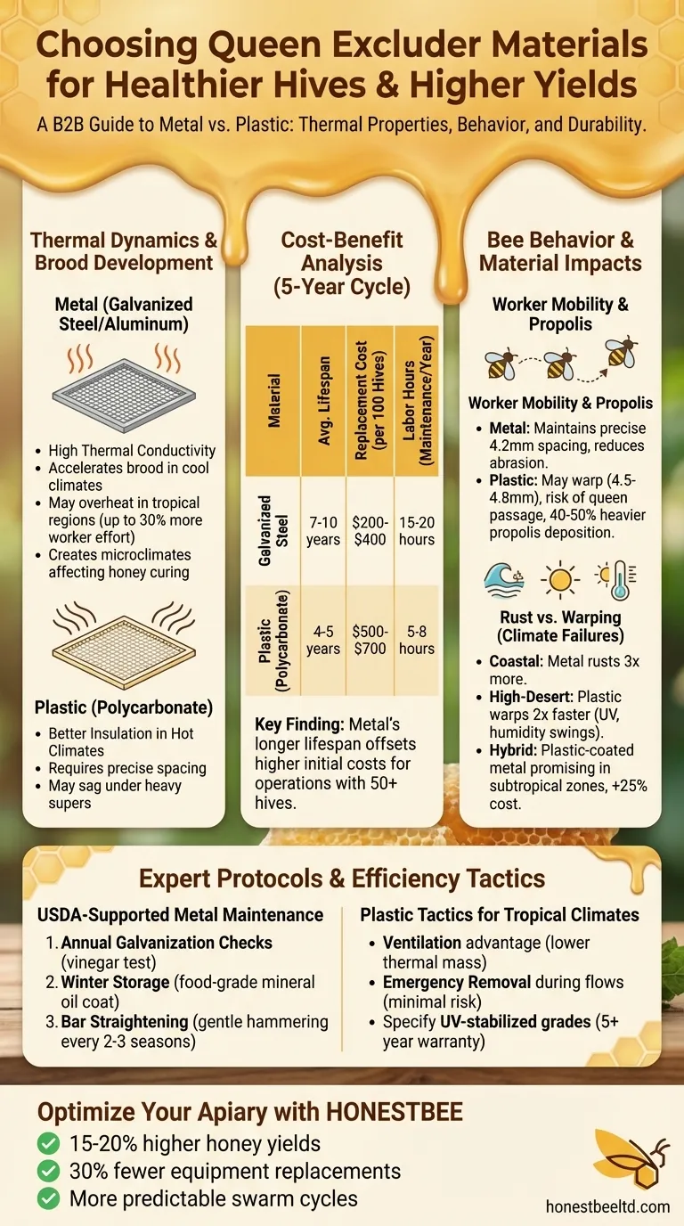 How to Choose Queen Excluder Materials for Healthier Hives and Higher Yields Visual Guide