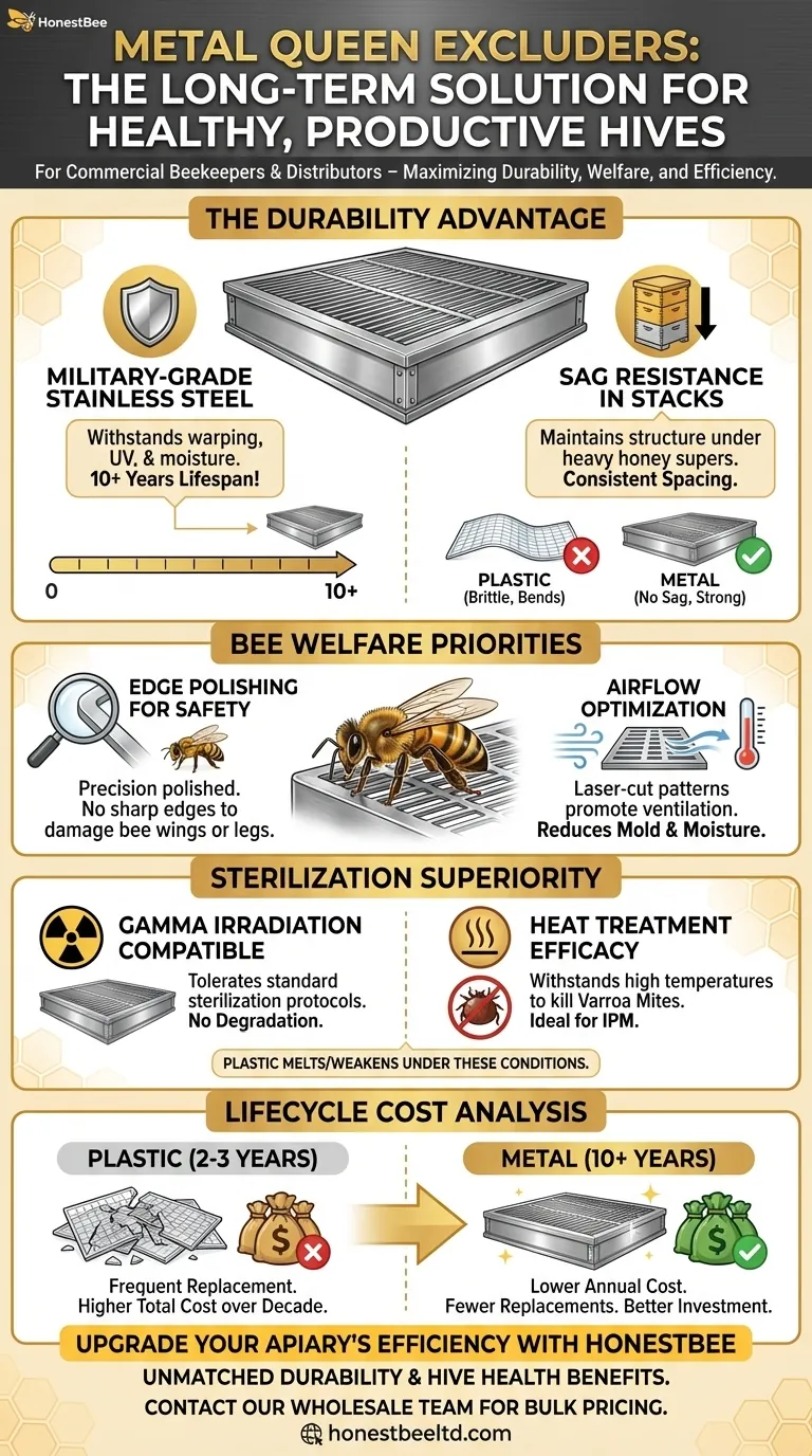 Metal Queen Excluders: The Long-Term Solution for Healthy, Productive Hives Visual Guide