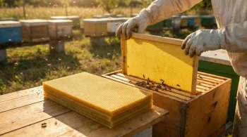 The Unseen Architecture: How Wax Foundation Engineers a Hive's Economy