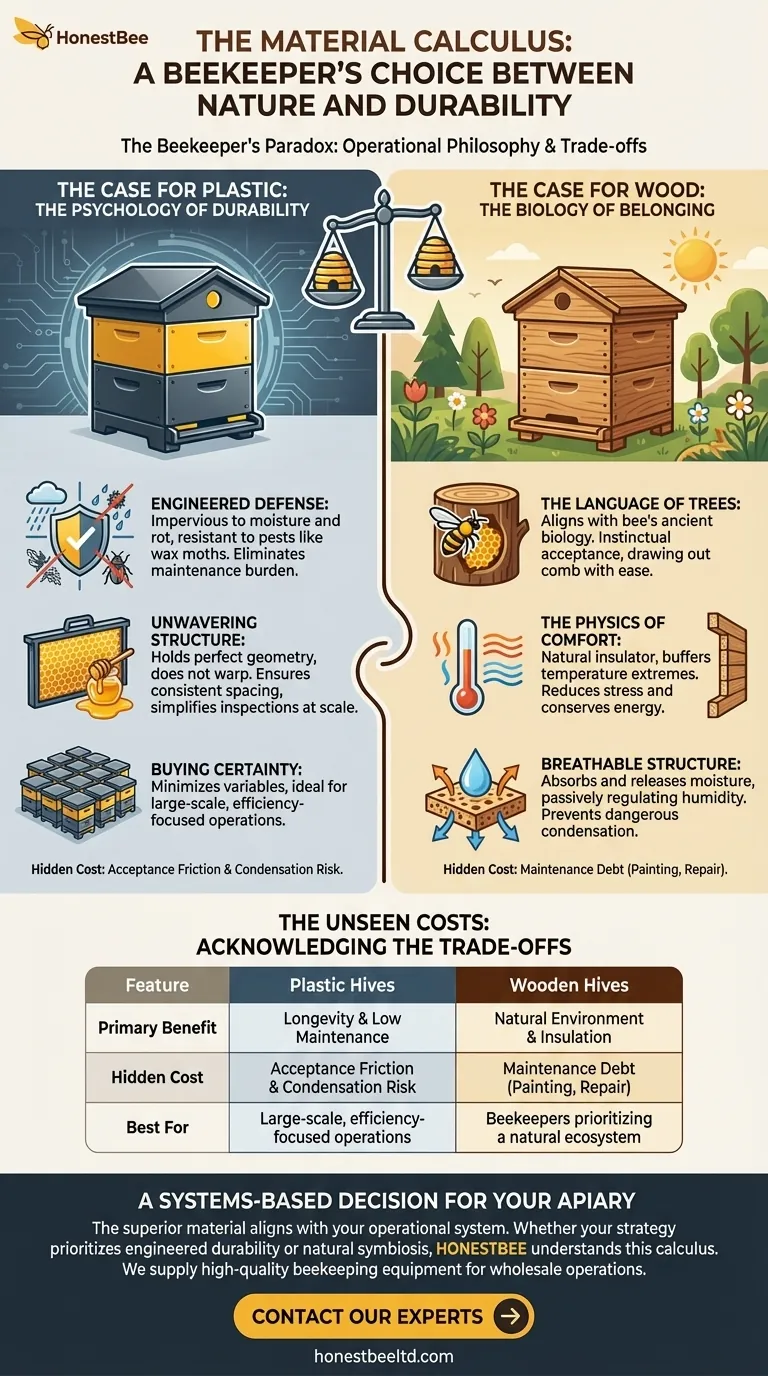 Die Materialrechnung: Die Wahl eines Imkers zwischen Natur und Haltbarkeit Visuelle Anleitung