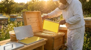 The Architecture of Abundance: A Beekeeper's Guide to Drawing Comb