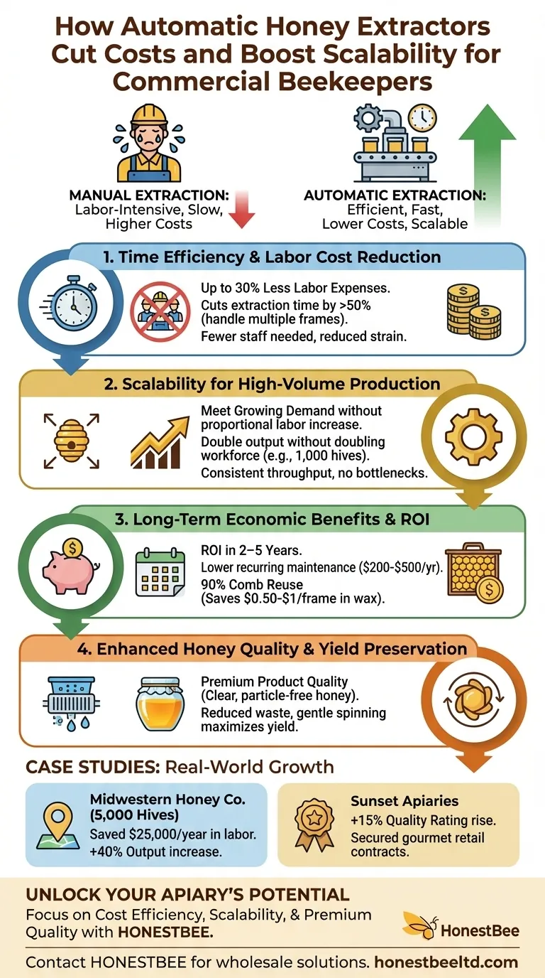 How Automatic Honey Extractors Cut Costs and Boost Scalability for Commercial Beekeepers Visual Guide