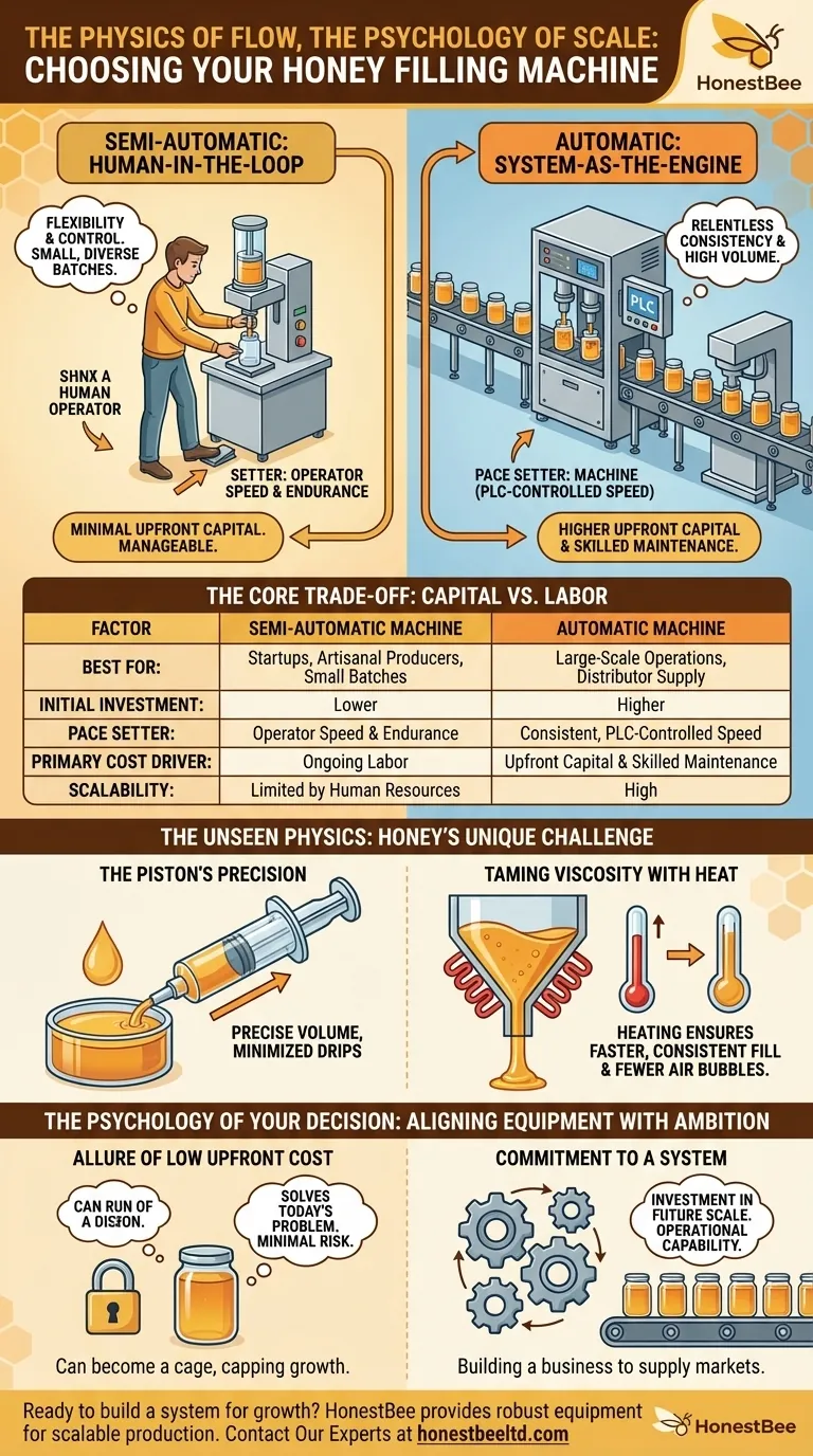 The Physics of Flow, The Psychology of Scale: Choosing Your Honey Filling Machine Visual Guide