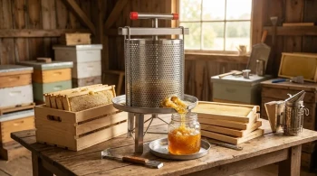 The Extractor Trap: Why Reusing Comb Is Secretly Costing Your Apiary (And How a Honey Press Can Fix It)