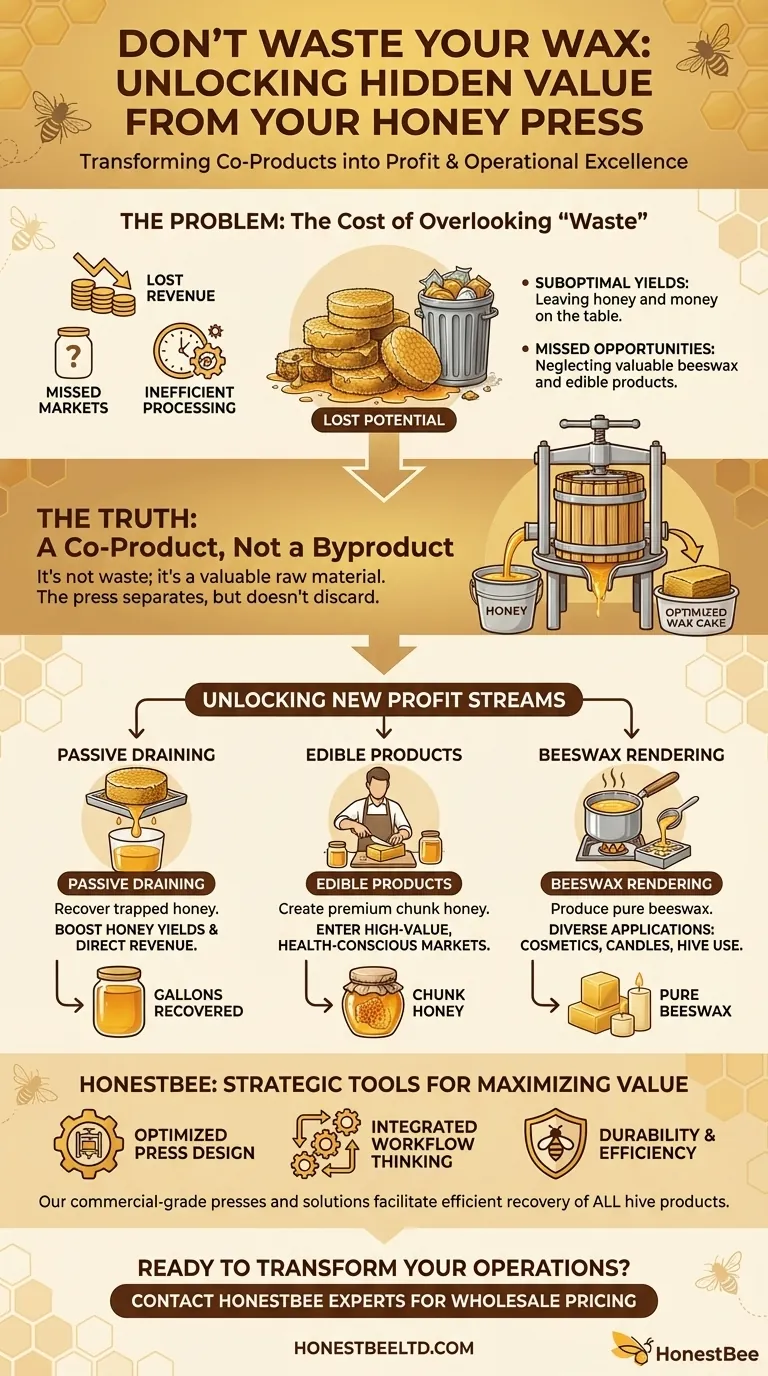 Don't Waste Your Wax: Unlocking Hidden Value from Your Honey Press Visual Guide