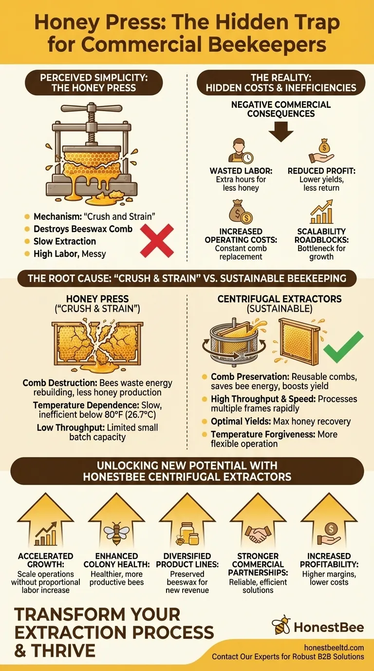 Honey Press: Why Simplicity Can Be a Hidden Trap for Commercial Beekeepers Visual Guide