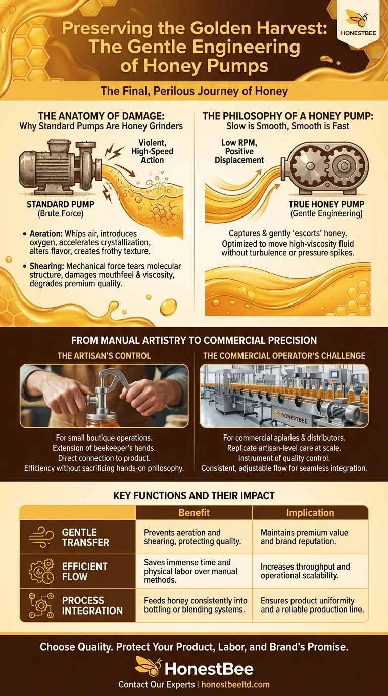 Preserving the Golden Harvest: The Gentle Engineering of Honey Pumps Visual Guide
