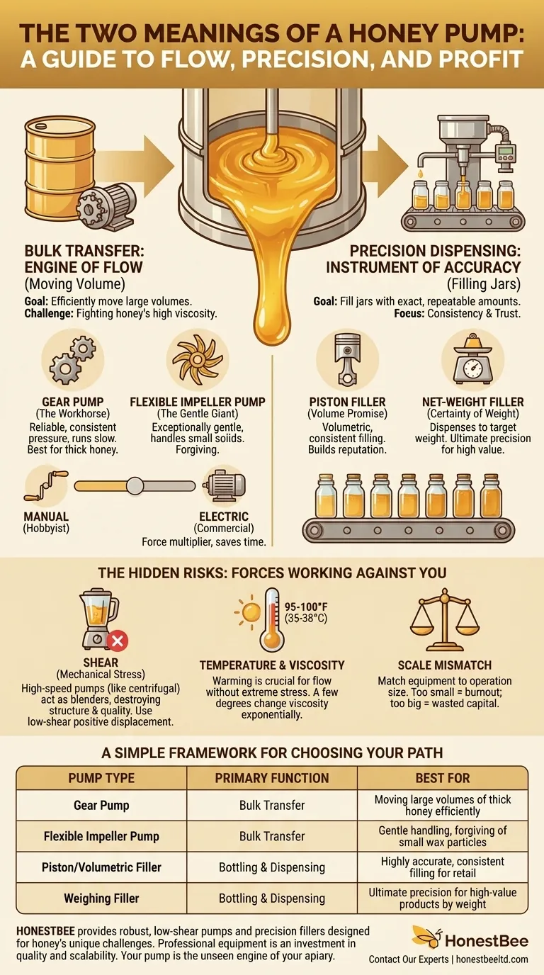 The Two Meanings of a Honey Pump: A Guide to Flow, Precision, and Profit Visual Guide