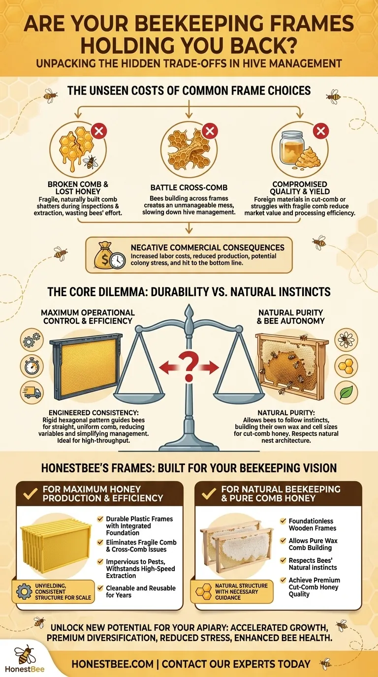Are Your Beekeeping Frames Holding You Back? Unpacking the Hidden Trade-offs in Hive Management Visual Guide
