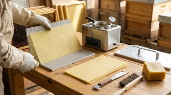 Warum Ihre gewalzten Bienenwachsplatten sich verziehen – und wie Sie das Problem dauerhaft lösen