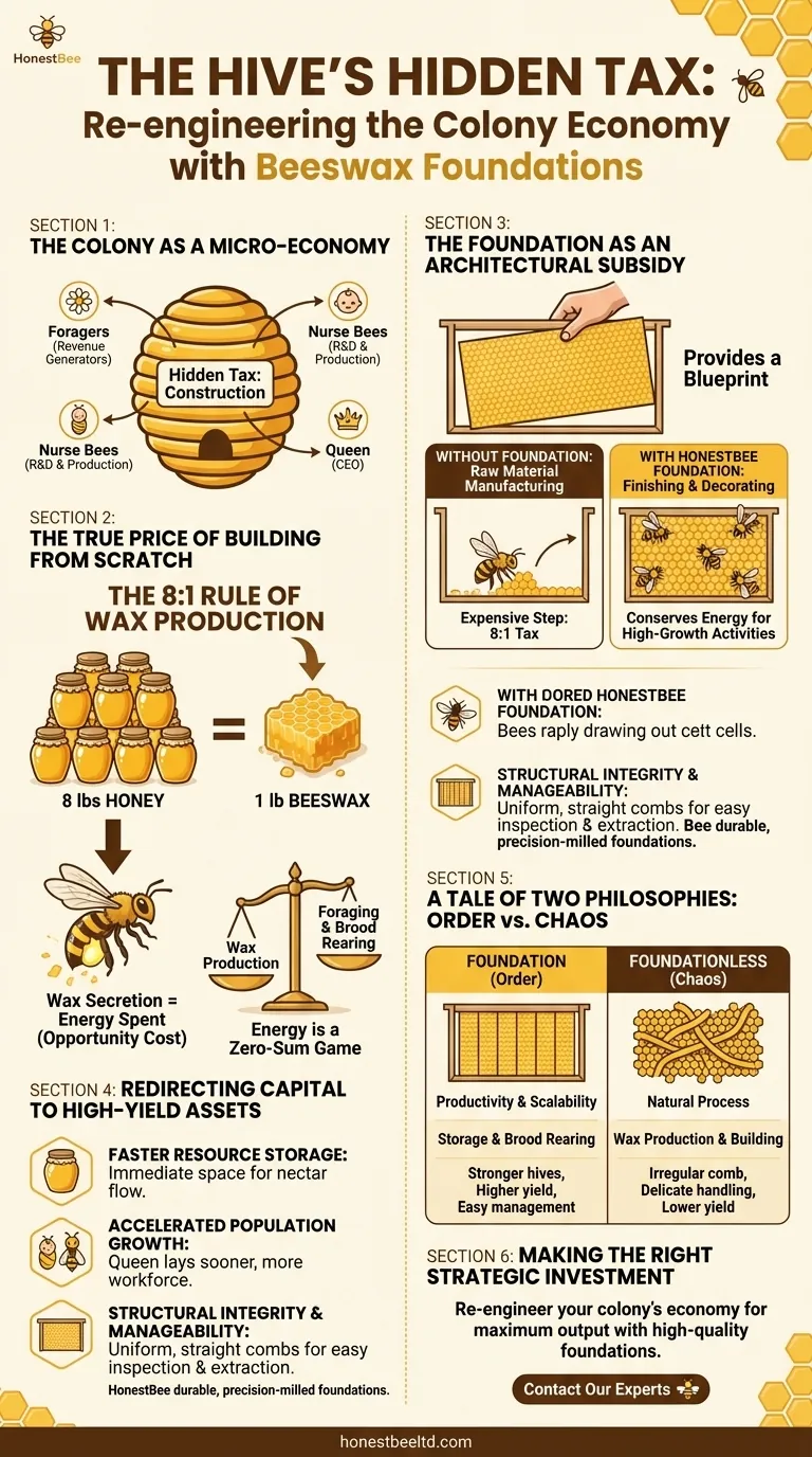 벌집의 숨겨진 세금: 밀랍 기초가 군집의 경제를 재설계하는 방법 시각적 가이드