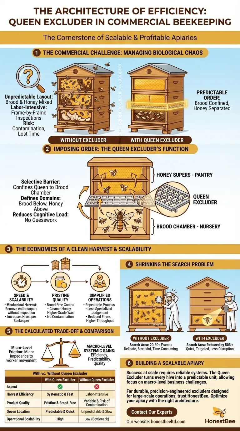 The Architecture of Efficiency: Why the Queen Excluder is the Cornerstone of Commercial Beekeeping Visual Guide