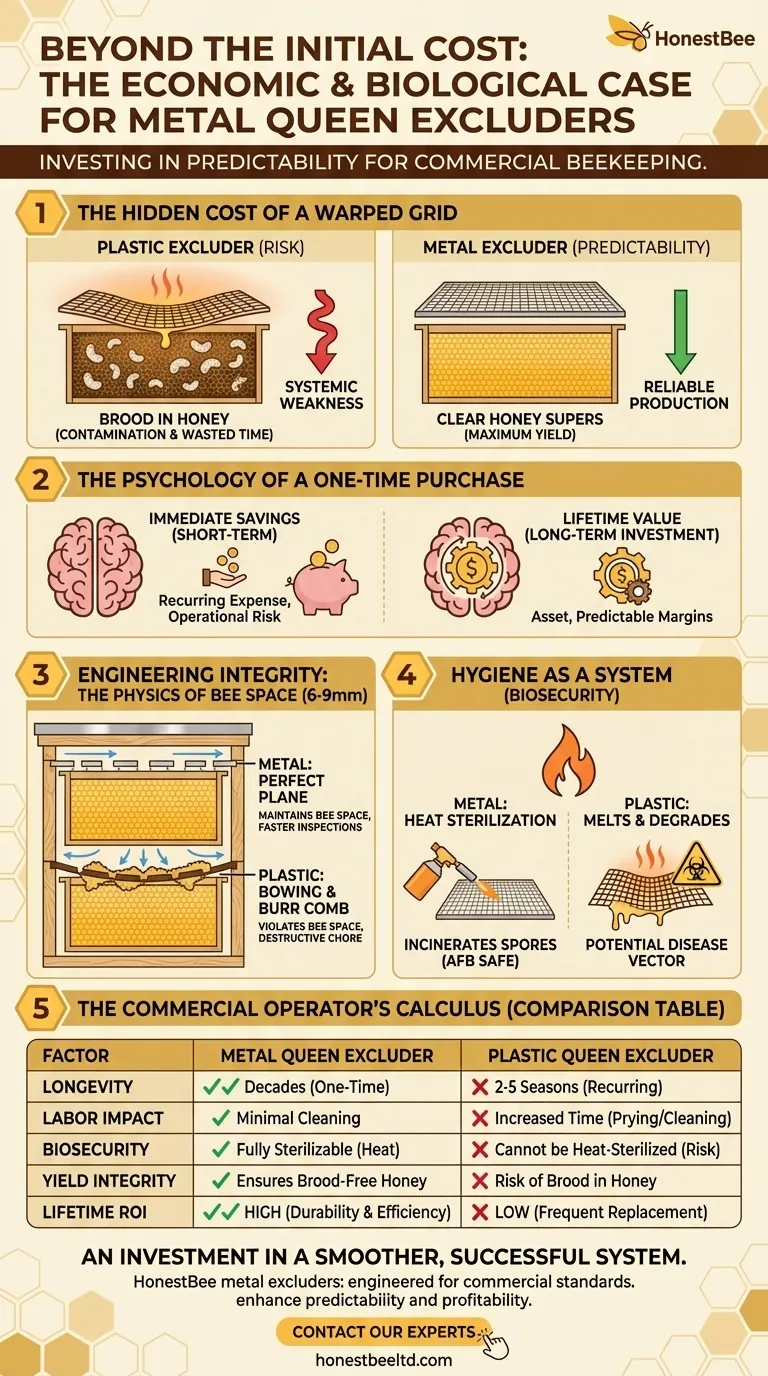 Beyond the Initial Cost: The Economic and Biological Case for Metal Queen Excluders Visual Guide
