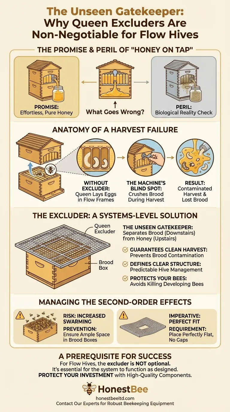 The Unseen Gatekeeper: Why Queen Excluders Are Non-Negotiable for Flow Hives Visual Guide