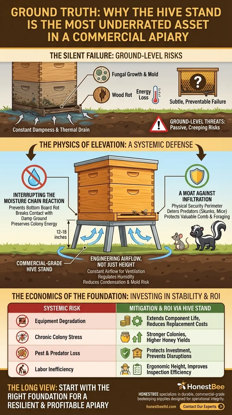 Ground Truth: Why the Hive Stand Is the Most Underrated Asset in a Commercial Apiary Visual Guide