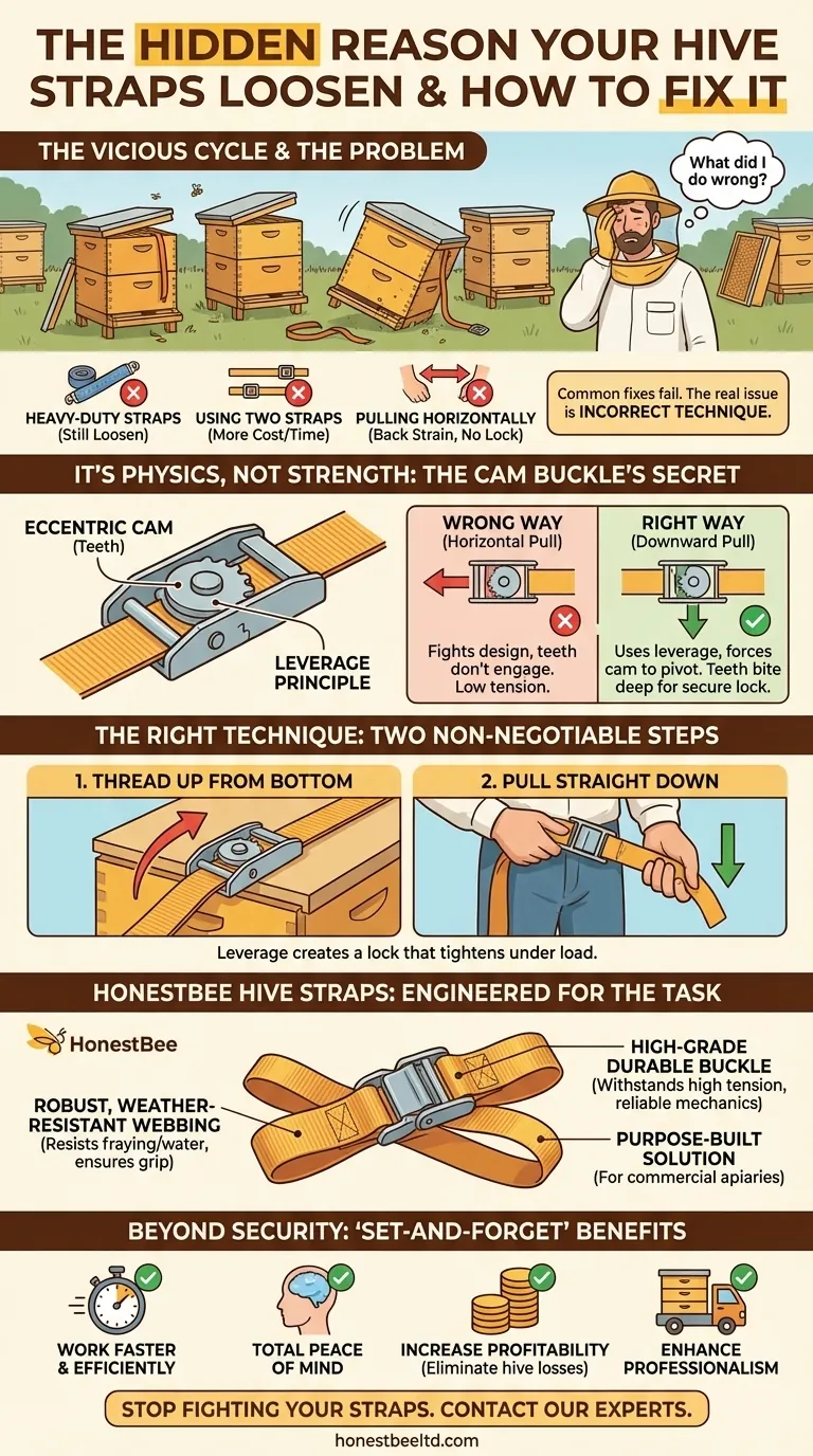 Der versteckte Grund, warum Ihre Bienenstockgurte immer wieder locker werden – und wie Sie das Problem endgültig lösen Visuelle Anleitung