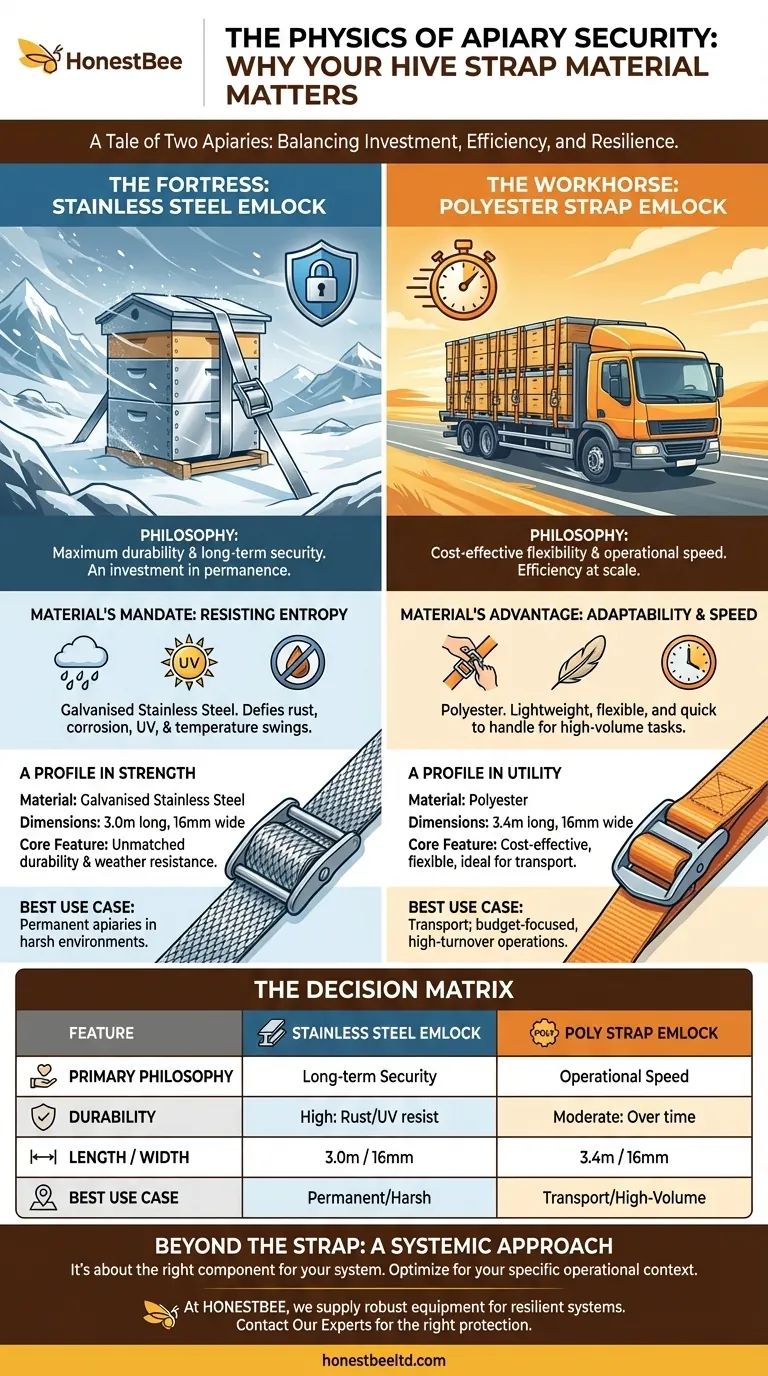 The Physics of Apiary Security: Why Your Hive Strap Material Matters More Than You Think Visual Guide