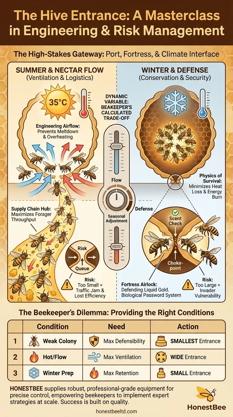 A Entrada da Colmeia: Uma Aula Magna em Engenharia e Gestão de Riscos Guia Visual