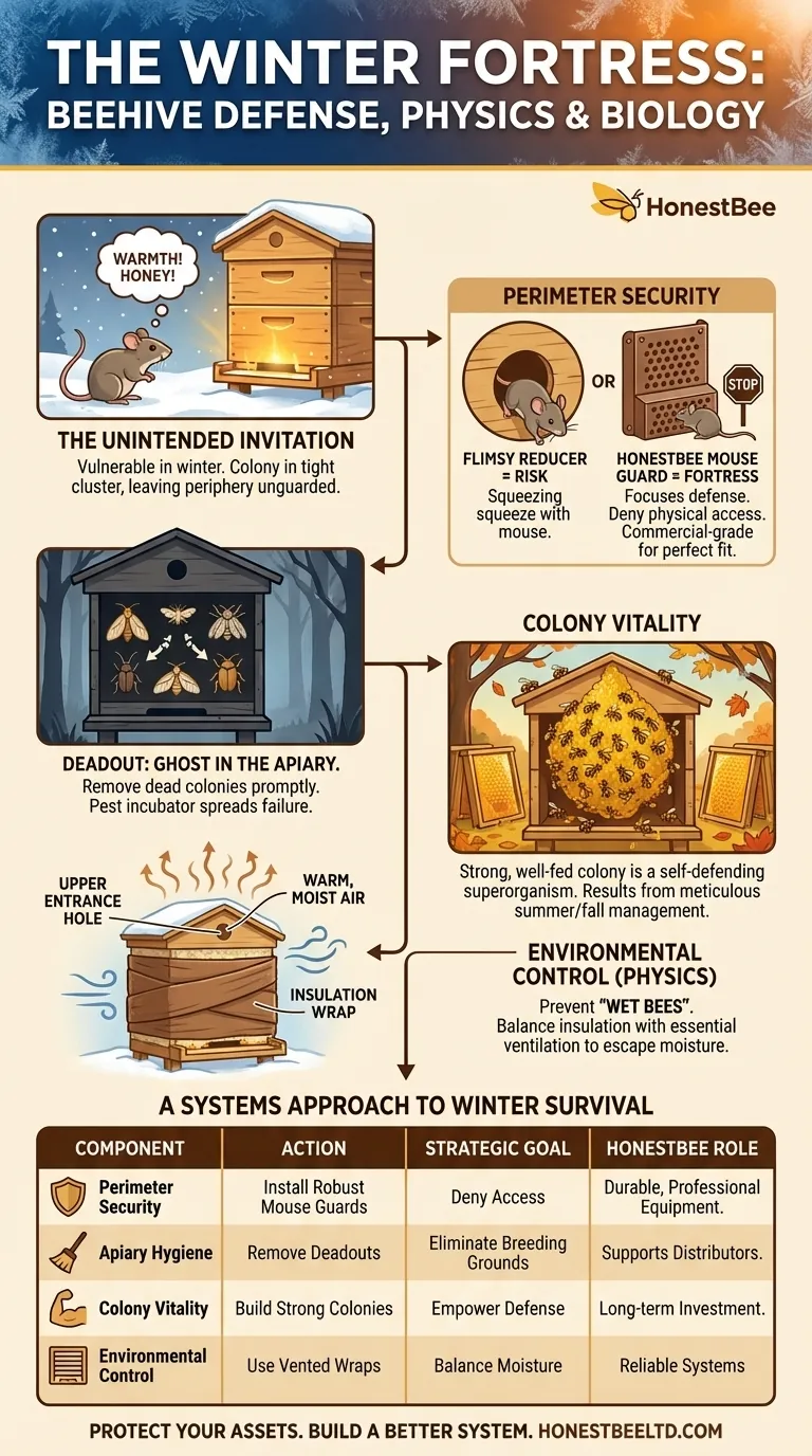The Winter Fortress: Why Beehive Defense is a Battle of Physics and Biology Visual Guide