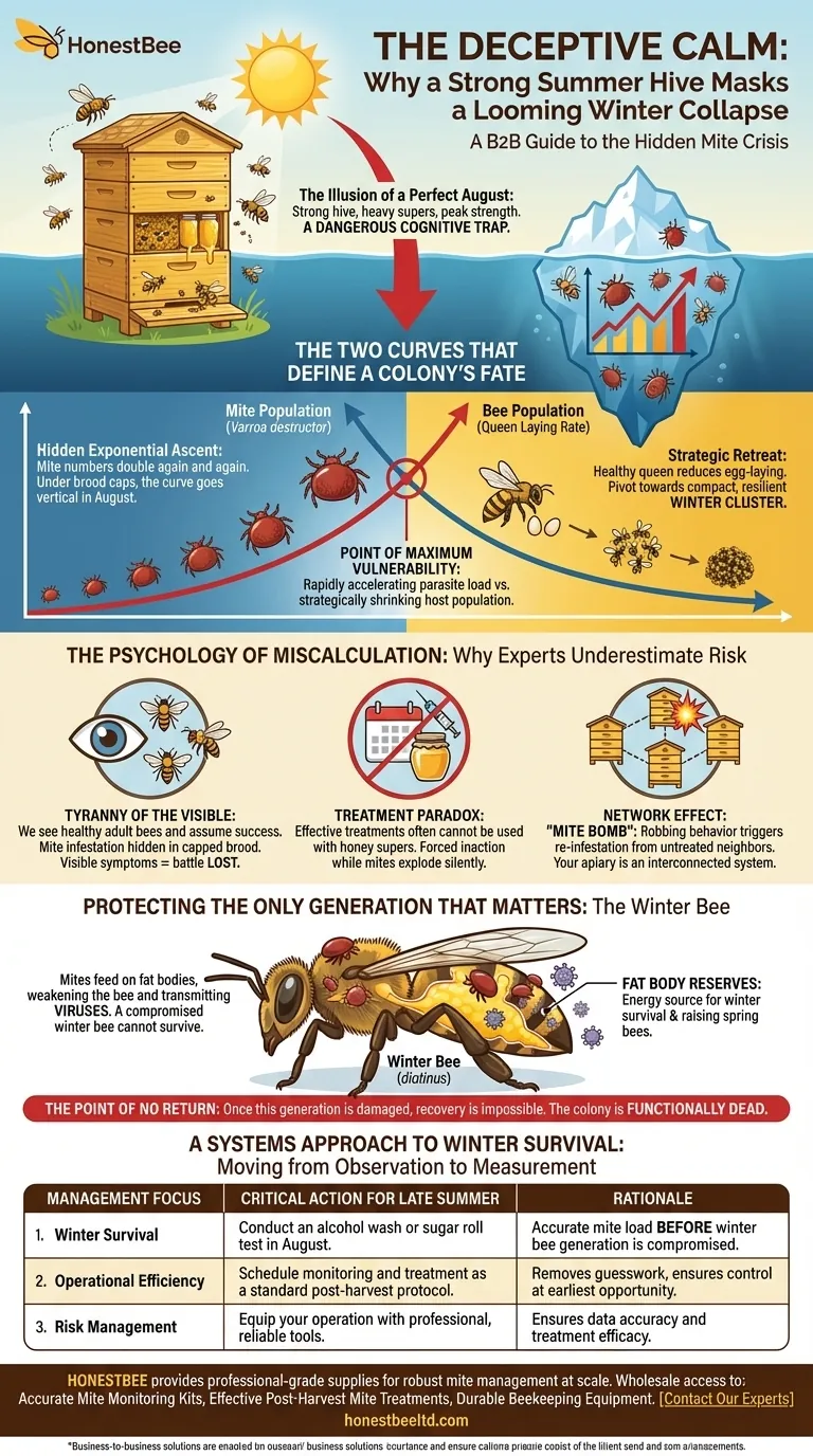 Die trügerische Ruhe: Warum ein starker Sommerstock einen drohenden Winterkollaps verbirgt Visuelle Anleitung
