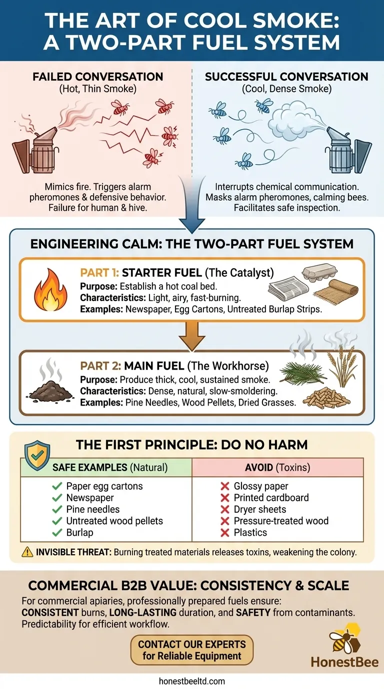 The Art of Cool Smoke: Why Bee Smoker Fuel is a System, Not Just a Substance Visual Guide